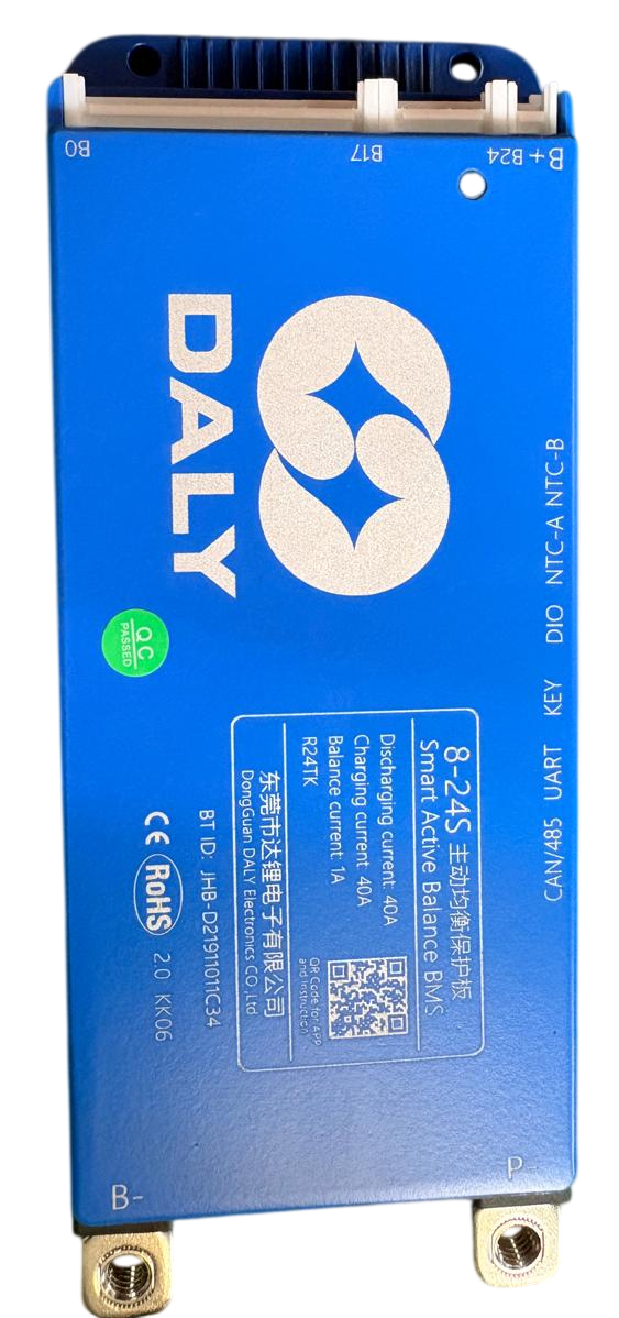 DALY 8S–24S 40A Smart Active Balance BMS