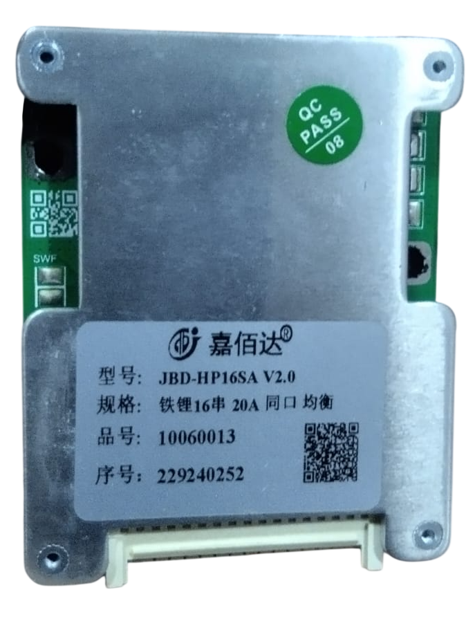 Jiabaida 16S 20A LiFePO4 BMS Board